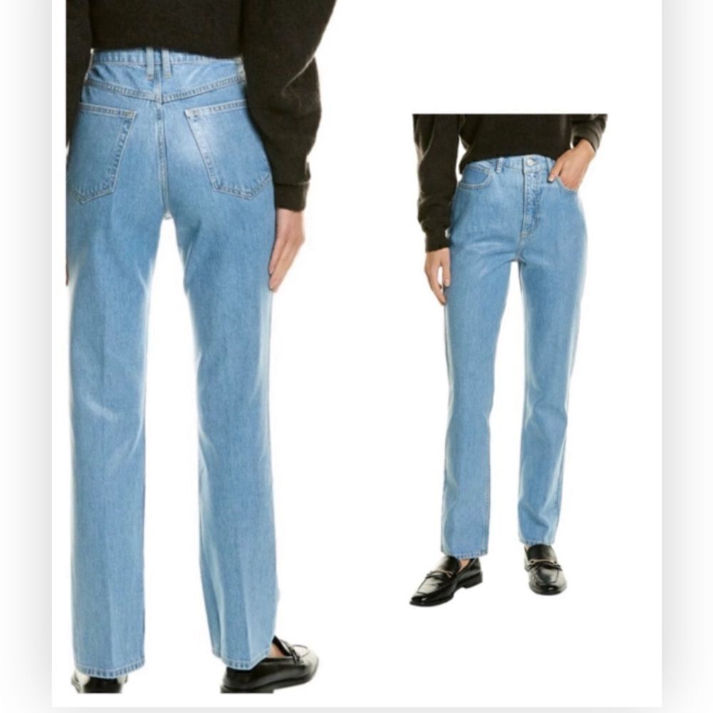 Frame Denim Le High 'N' Tight Straight in Poolside 29 NWT $326